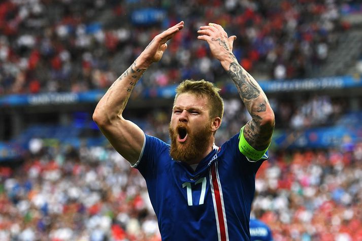 Aron Einar Gunnarsson.