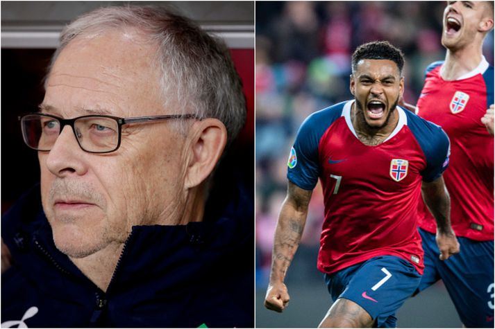 Lars Lagerback og Joshua King.