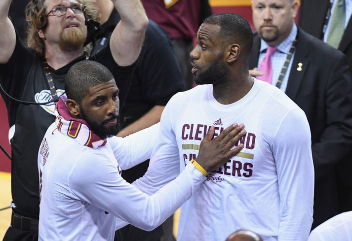 Kyrie Irving vill ekki spila lengur með LeBron James.