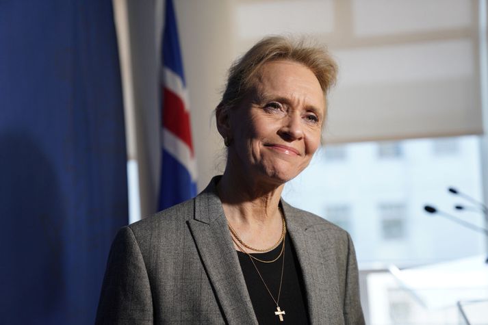 Þorgerður Katrín Gunnarsdóttir utanríkisráðherra.