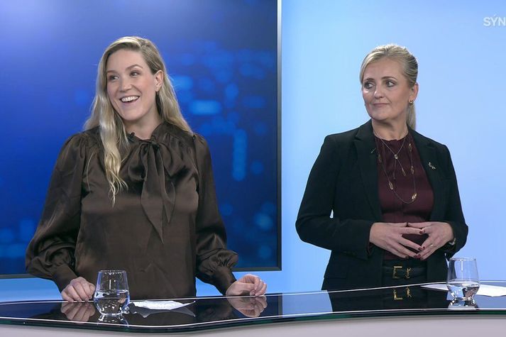 Ragna Sigurðardóttir, þingmaður Samfylkingarinnar, og Nanna Margrét Gunnlaugsdóttir, þingmaður Miðflokksins, voru í kvöldfréttum Sýnar og ræddu þar um fæðingarorlofsmálin.