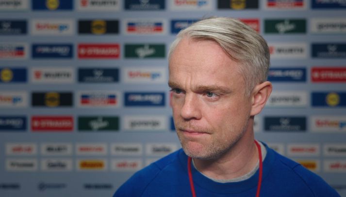Snorri Steinn mun undirbúa íslenska liðið af kostgæfni fyrir leik dagsins.