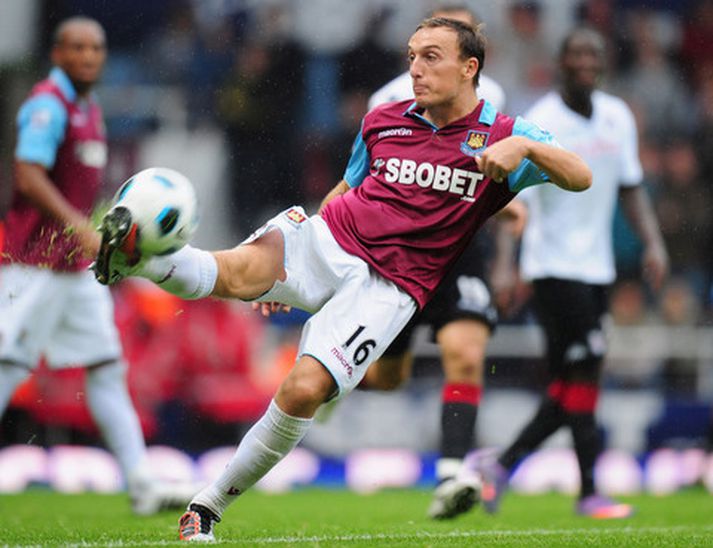 Mark Noble í leik með West Ham.