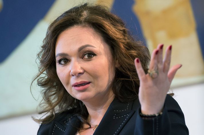 Natalia Veselnitskaya, rússneski lögfræðingurinn sem fundað með Donald Trump yngri og öðrum starfsmönnum framboðs Trump í júní 2016.