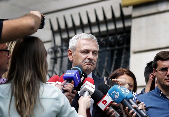 Liviu Dragnea er sagður vera valdamesti maður Rúmeníu.