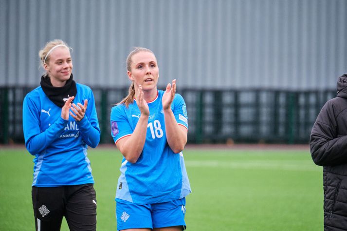 Katla Tryggvadóttir og Guðrún Arnardóttir lögðu báðar upp mark þegar Rosengård tók á móti Kristianstad.