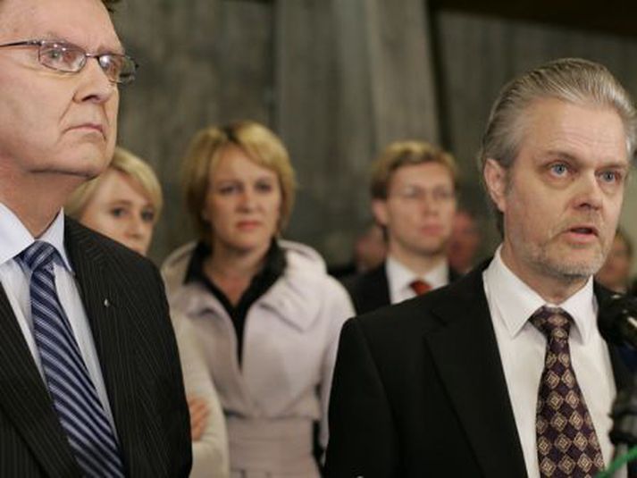 Vilhjálmur og Ólafur eru í veiði ásamt Degi B. Eggertssyni.