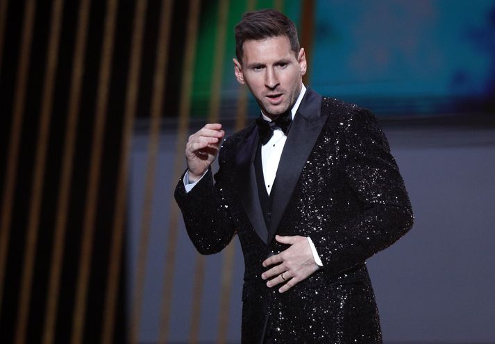 Lionel Messi er handhafi Gullknattarins í sjöunda sinn.