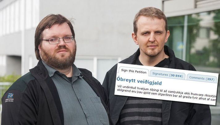 Ísak Jónsson og Agnar Þorsteinsson.  