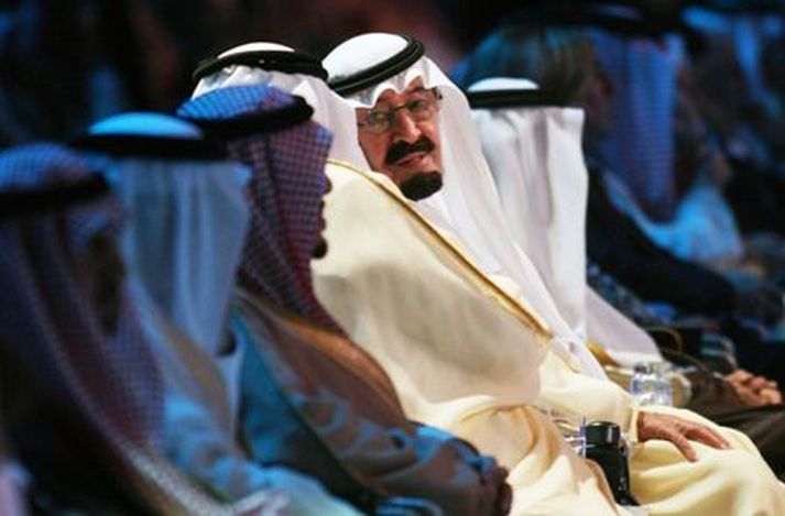 Abdullah Al Saud, konungur Sádí Arabíu. MYND/AFP