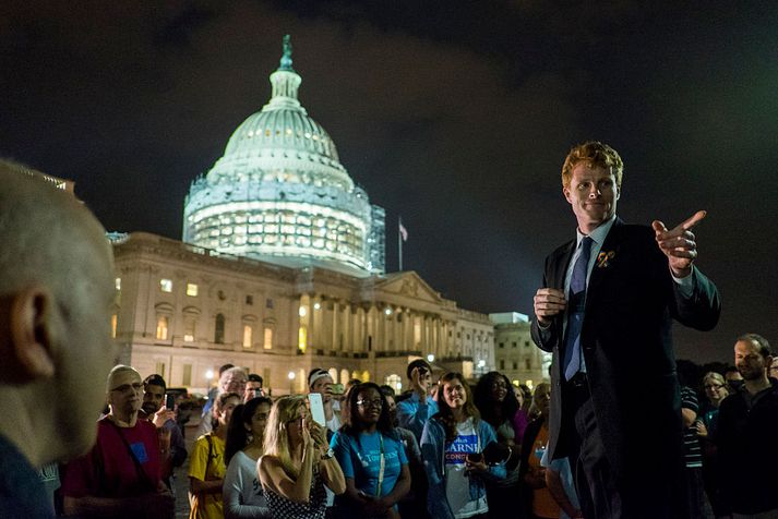 Joe Kennedy er ein helsta vonarstjarna demókrata.