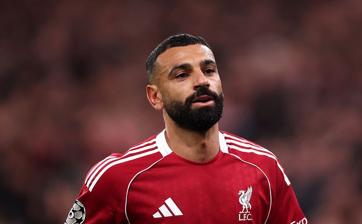 Mohamed Salah hafði átt fast sæti í byrjunarliði Liverpool í öllum deildarleikjum undir stjórn Arne Slot, þar til í gær.