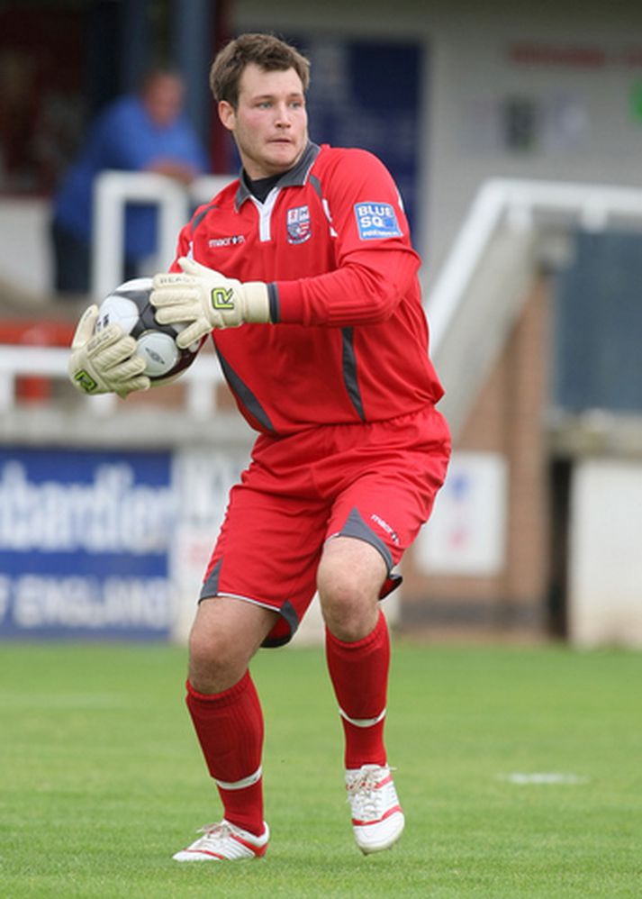 Dale Roberts í leik með Rushden & Diamonds.