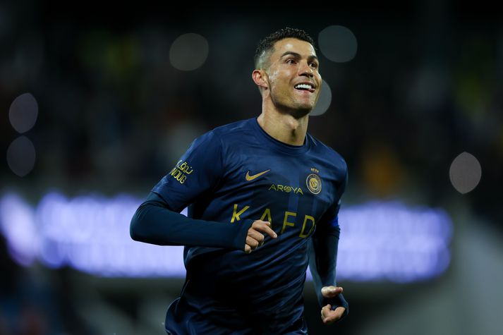 Cristiano Ronaldo getur ekki hætt að skora.