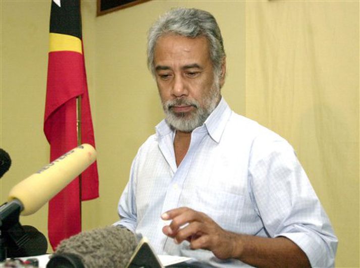 Xanana Gusmao, forseti Austur-Tímor.