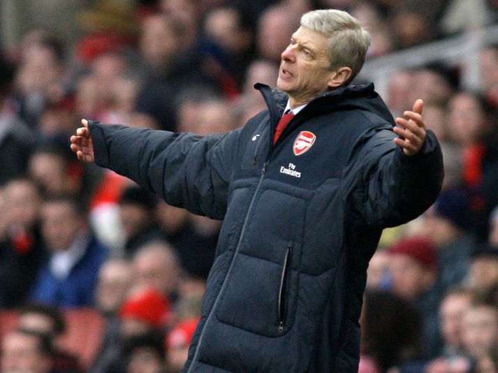 Arsene Wenger, stjóri Arsenal.