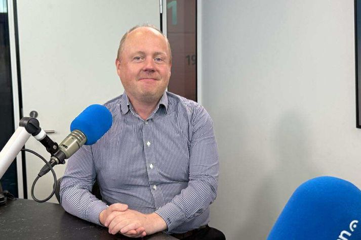 Bjarki Már Baxter er fjögurra barna faðir.