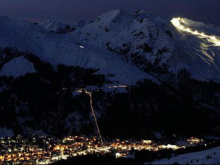 Davos í Sviss.
