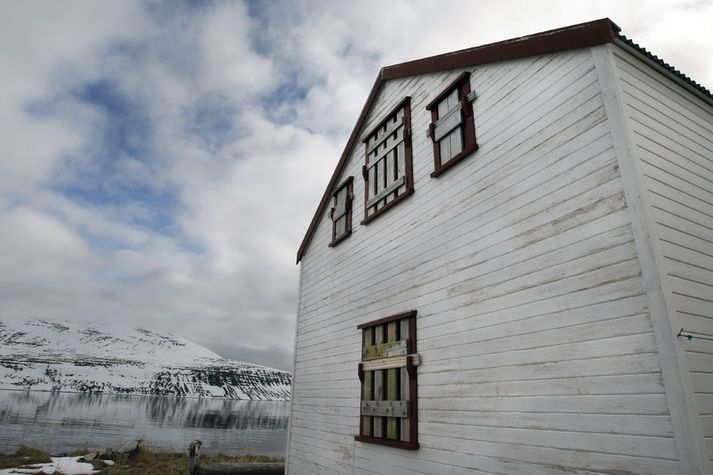 Frá Hesteyri en þangað komu bandarísku ferðamennirnir eftir að hafa lent í villu.