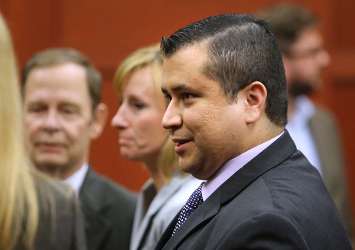 George Zimmerman var sýknaður af ákærum um morð á hinum 17 ára Trayvon Martin.