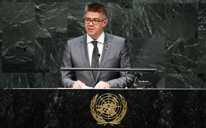 Utanríkisráðherra ávarpaði öryggisráð Sameinuðu þjóðanna í gær og krafðist þess að Ísraelar hættu nú þegar umsátri sínu um Gaza.