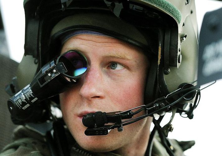 Harry Bretaprins hefur lokið fimm mánaða herþjónustu í Afganistan.	nordicphotos/AFP