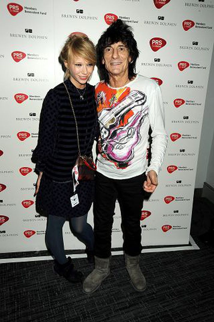 Ronnie Wood er einn eftir að hafa sagt skilið við Ivanóvu. Jo Wood, fyrrverandi eiginkona hans, vill ekki sjá hann aftur.NOrdic PHotos/Getty