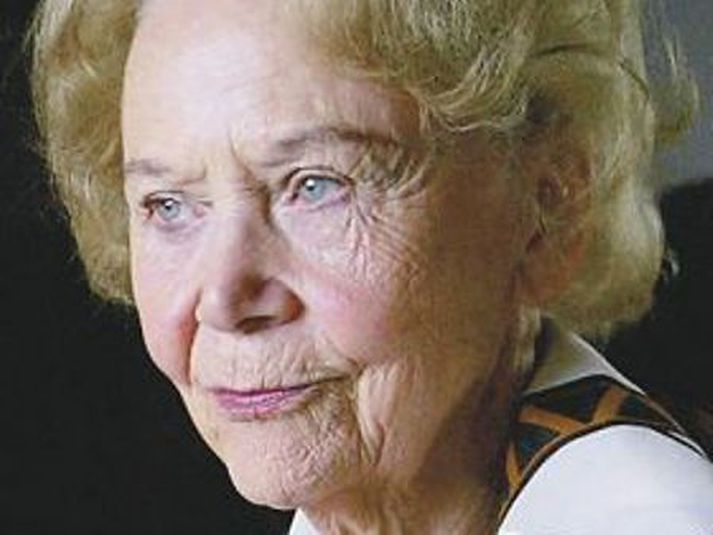 Leiklist Herdís Þorvaldsdóttir leikkona.