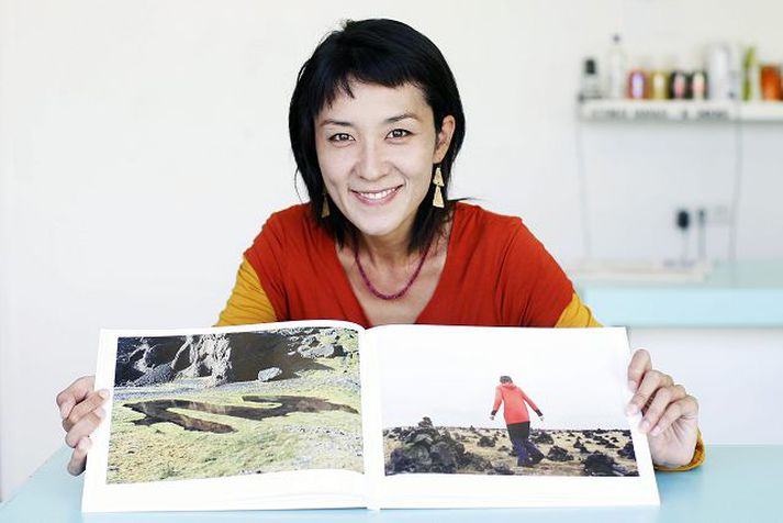 Ariko segir að Ísland minni hana mikið á æskuslóðirnar í Kyoto.fréttablaðið/stefán