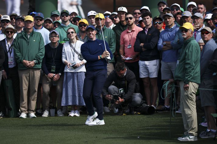 Vippan hjá Rory McIlroy var hrein unun að horfa á. 