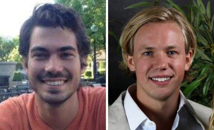Peter Jonsson og Carl-Fredrik Arndt.