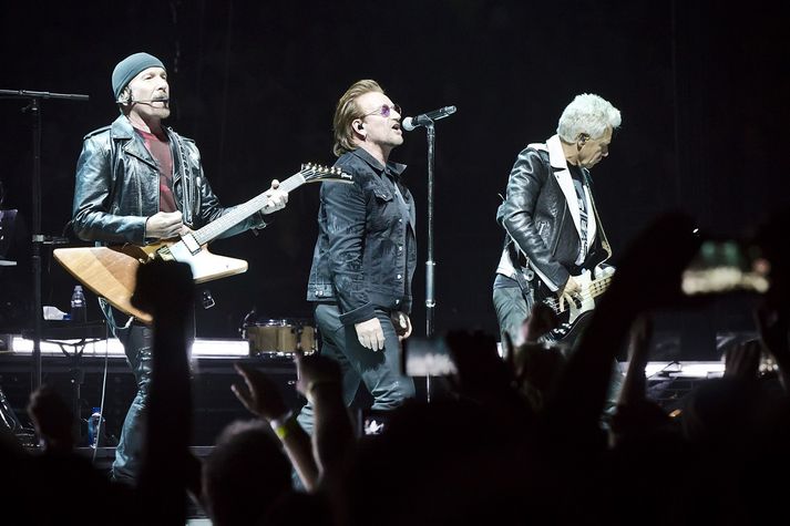 Edge, Bono og Adam Clayton.