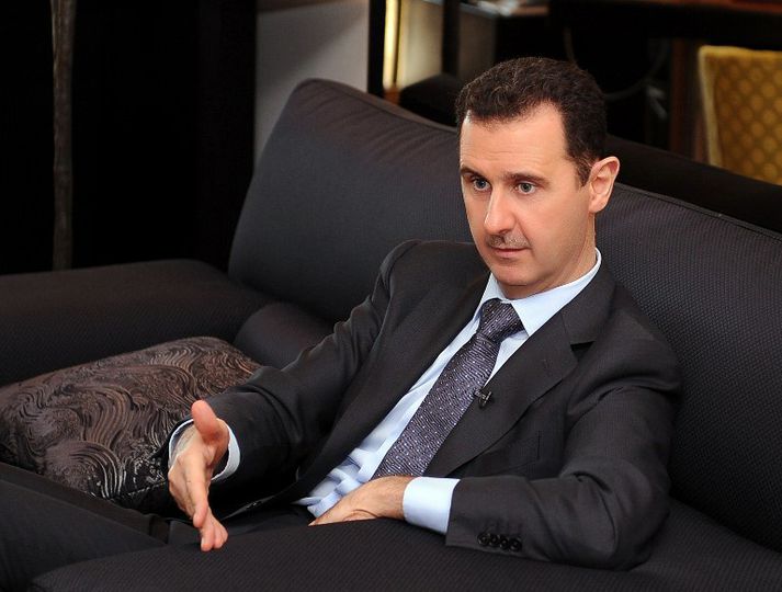 Bashar al-Assad, forseti Sýrlands.