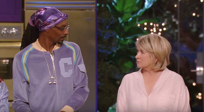 Ólíklegir vinir; Snoop Dogg og Martha Stewart