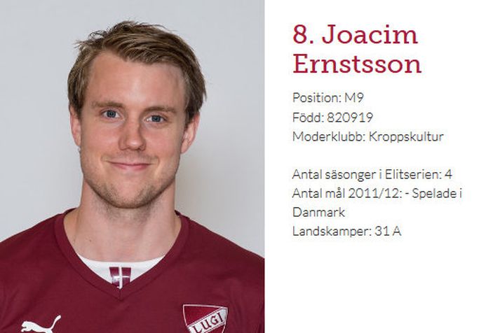 Joacim Ernstsson.