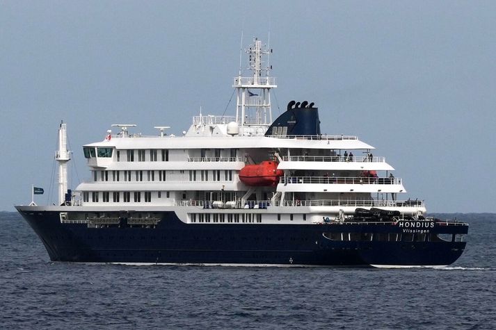 Rúmlega 140 manns eru eftir um borð í MV Hondius. Enginn um borð hefur sýnt einkenni.