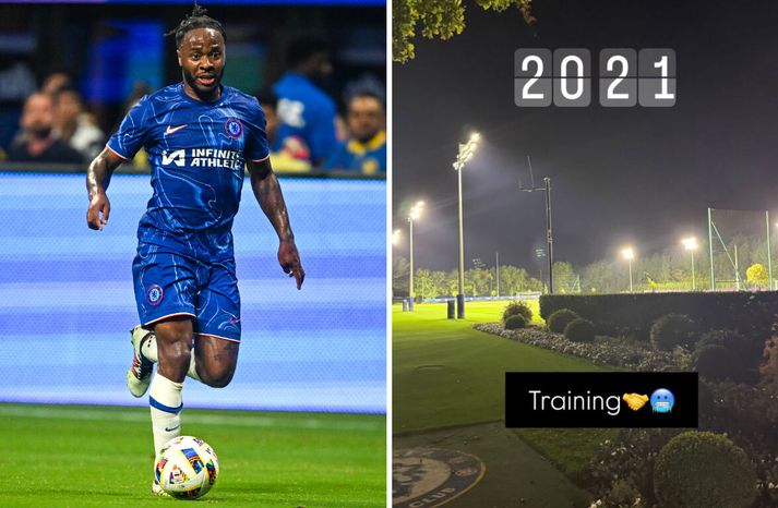 Raheem Sterling þarf að æfa einn síns liðs.