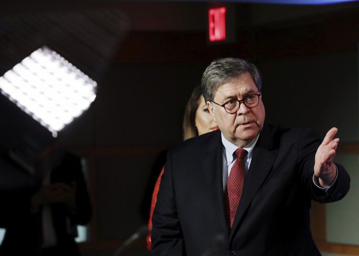 William Barr, dómsmálaráðherra Bandaríkjanna.