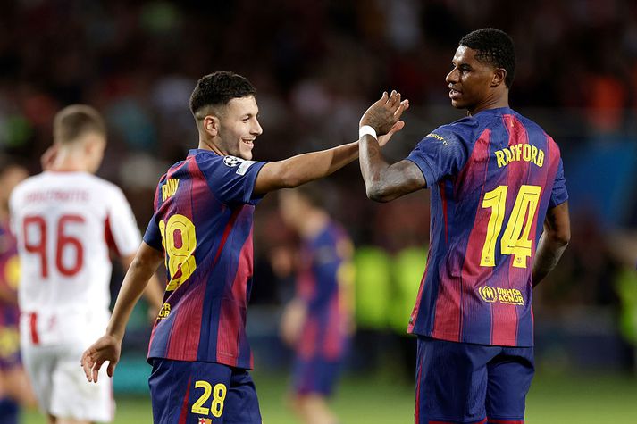 Roony Bardghji og Marcus Rashford gætu spilað saman gegn Real Madrid á sunnudaginn í El Clásico.