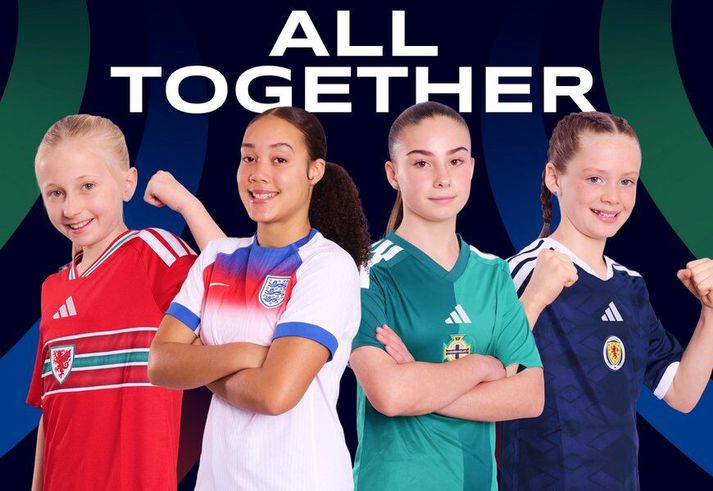 Knattspyrnusambönd Englands, Írlands, Skotlands og Wales vilja halda saman HM kvenna 2035.