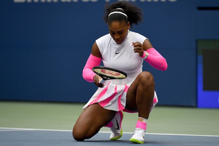 Serena Williams hefur unnið 23 risatitla eða fleiri en nokkur önnur kona.