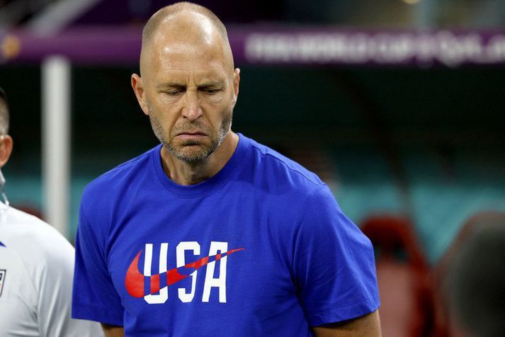 Gregg Berhalter hefur verið þjálfari bandaríska landsliðsins frá árinu 2018 og undir hans stjórn komst liðið í sextán liða úrslit á HM í Katar.