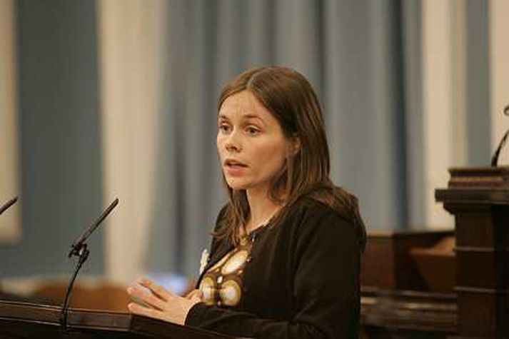 Katrín Jakobsdóttir.