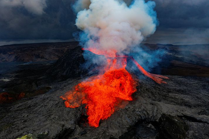 Ekki hefur orðið vart við kviku í Geldingadölum síðan 18. september, en þann dag hófst gos á La Palma. Þremur dögum eftir að gosinu lauk á La Palma hófst skjálftahrina á Reykjanesi að nýju.