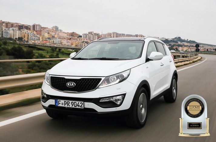 Kia Sportage er áreiðanlegur bíll.