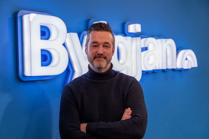 Ómar Úlfur Eyþórsson, dagskrárstjóri Bylgjunnar, þakkar einvala liði starfsfólks góðan árangur en Bylgjan er stærsta útvarpsstöð landsins.
