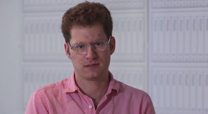 Listamaðurinn Michael Mandiberg.