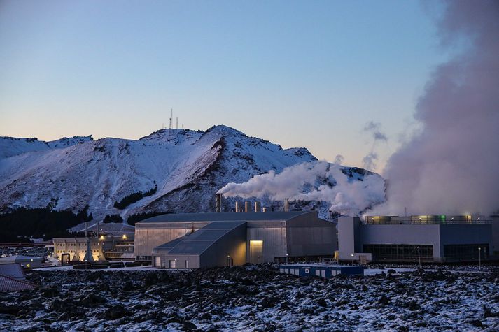 Virkjun HS Orku í Svartsengi sem er í nágrenni Þorbjarnar.