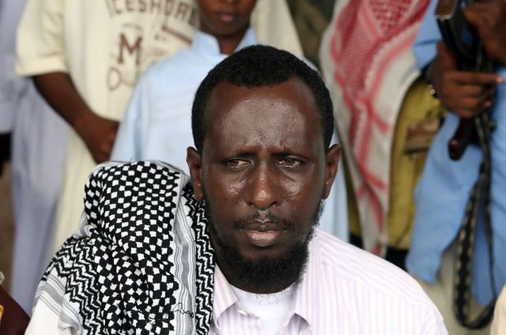 Sheikh Sharif Sheikh Ahmed Gaf sig fram eftir að hann yfirgaf Sómalíu af ótta við hermenn Eþíópíu og Sómalíu sem eltust við liðsmenn íslamista.