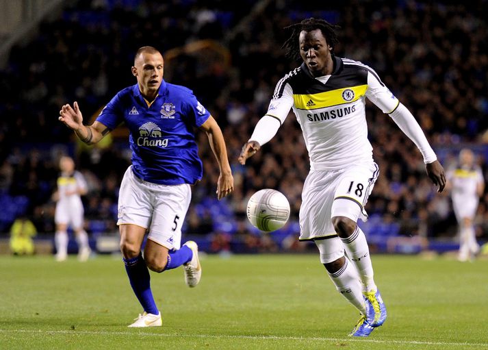 Lukaku í leik með Chelsea.